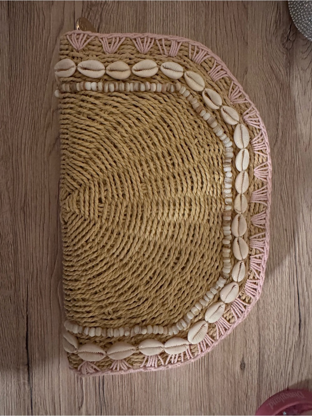 Stoney Clover Lane Woven Clutch